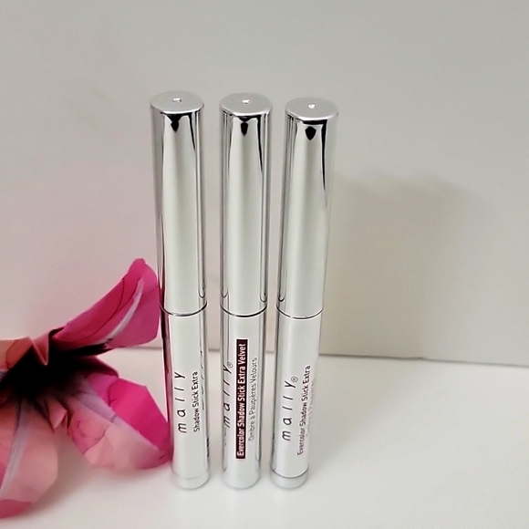 Mally Shadow Stick Extra 0.06 oz unbox  (3 pack: Fierce, Royal Plum, Peacock) - Picture 2 of 8